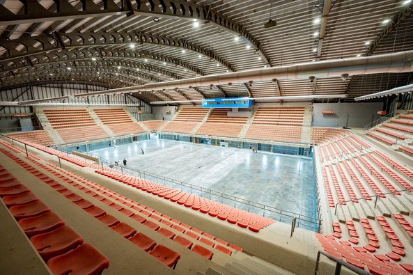 “Estamos a un paso de terminar con la obra civil del microestadio en Río Grande”