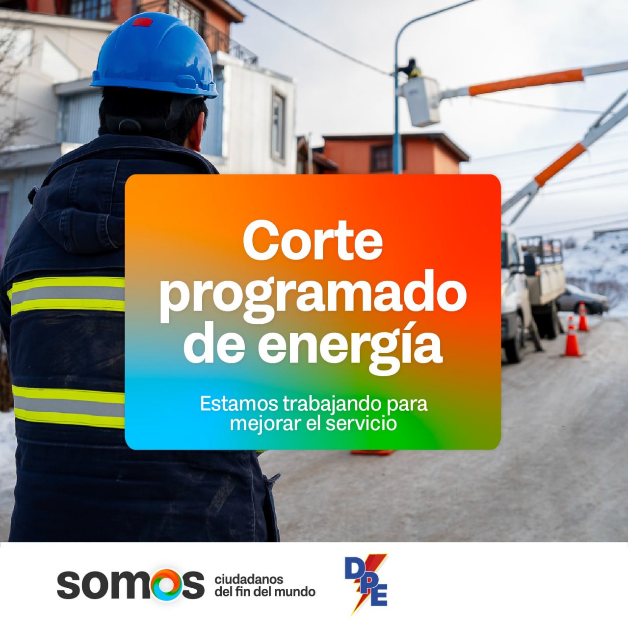 CORTES PROGRAMADOS DEL SERVICIO ELÉCTRICO EN TOLHUIN